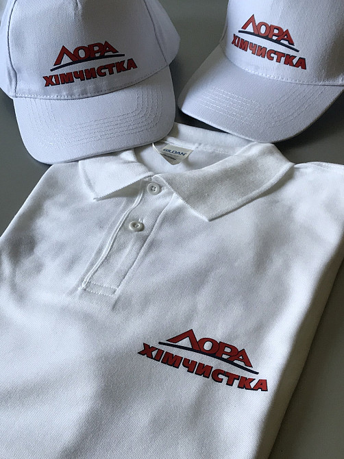 Корпоративна форма для персоналу — Футболки Поло + кепки з Вашим логотипом Чернівці - фото 2