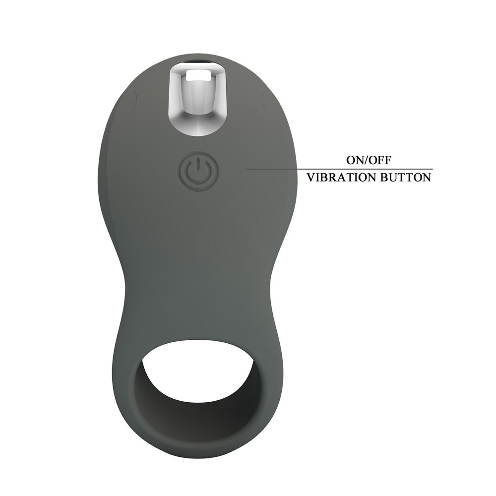 Ерекційне кільце з вібрацією PRETTY LOVE Master ring, 7 vibration functions, Memory function Sex Aura Київ - фото 5