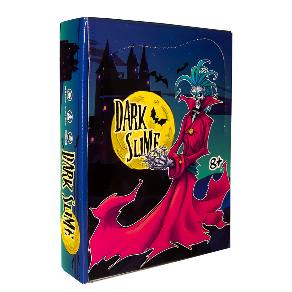 Слайм "Dark slime - з декором" 71829 (укр.) - 0,100 кг Вінниця - фото 2