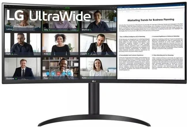 Монитор Lg 34" UltraWide 34WR55QK-B Київ - фото 1