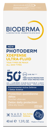 Биодерма Фотодерм XDefense Икс Дефенс тональный ультрафлюид  SPF50+ тон 01 40мл Днепр