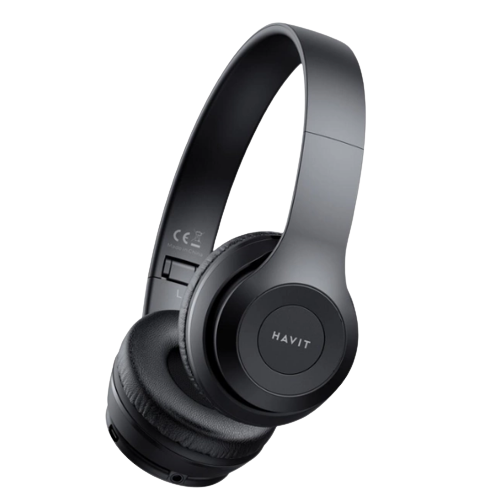 Навушники бездротові накладні Havit HV-H632BT чорний Житомир - изображение 8