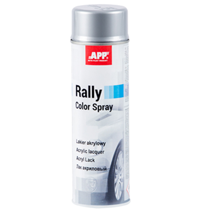 Акрилова аерозольна фарба APP Rally сріблястий 600мл 210114 Киев - изображение 1