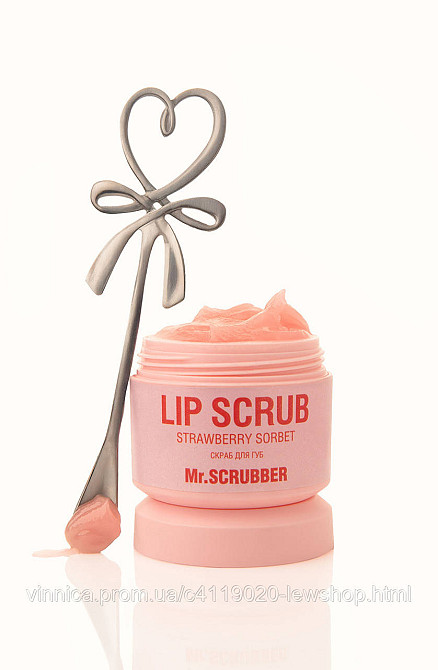 Cкраб для губ Lip Scrub Strawberry Sorbet с ароматом клубничного сорбета Mr.SCRUBBER 35 г Черновцы - изображение 3