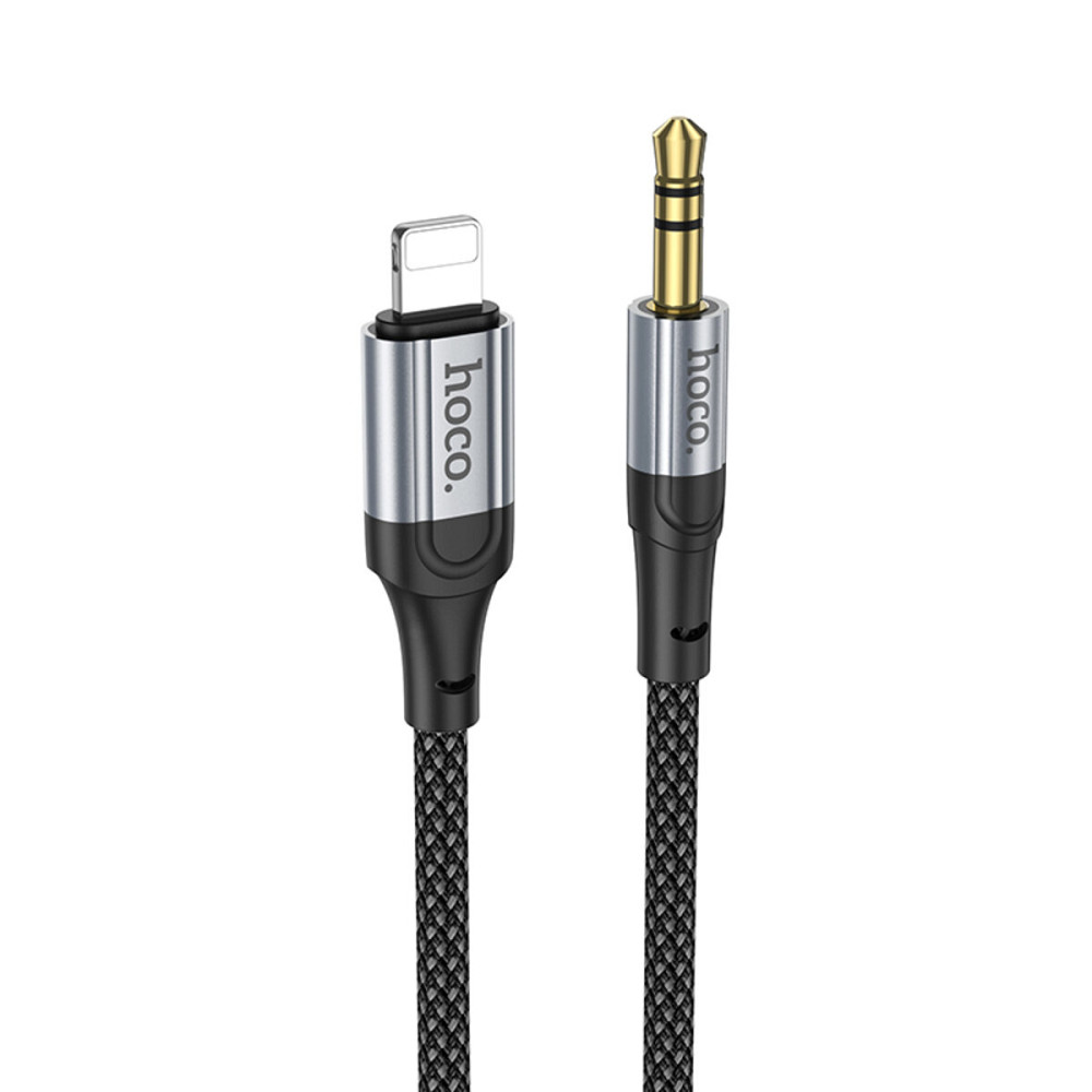 Аудiокабель HOCO UPA26 Fresh digital audio conversion cable iP Black (6942007608817 ) Київ - фото 1