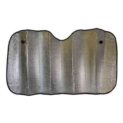 Сонцезахисний екран в автомобіль Poputchik дзеркальні 1300*600 см (08-003-М) Вінниця