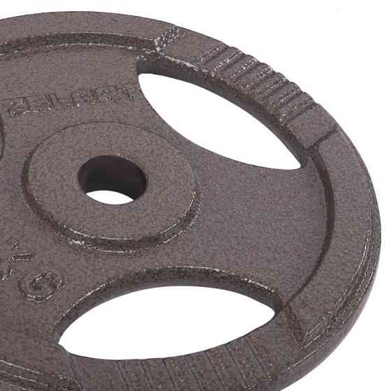 Блин (диск) стальные с хватом 5 кг d-30мм Zelart-7790-5 Киев