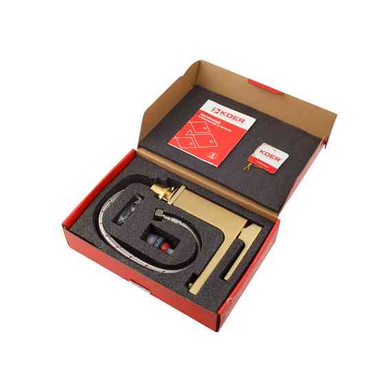 Змішувач для умивальника KOER KB-10009-12 (Колір матове золото) (KR5977)   ( 28605 ) Харьков