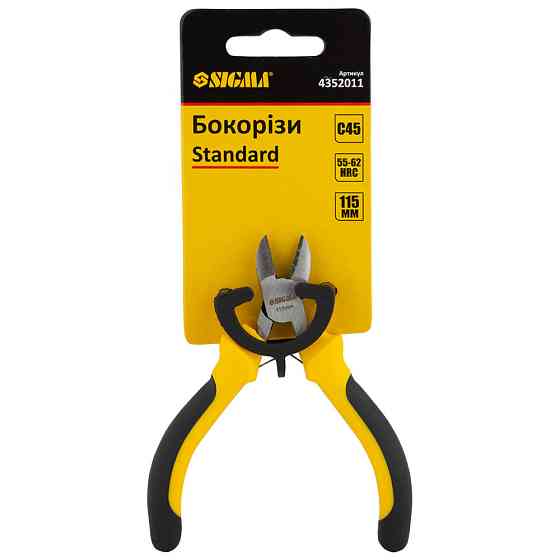 Sigma Бокорезы 115мм Standard SIGMA (4352011) Коломыя