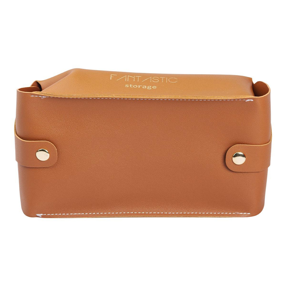 Салфетница из экокожи для автомобиля, коричневая Киев - изображение 4