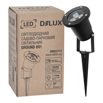 Світильник Delux GROUND 001 LED 3W 5000К 230V IP64 (90022777) Вінниця - фото 2