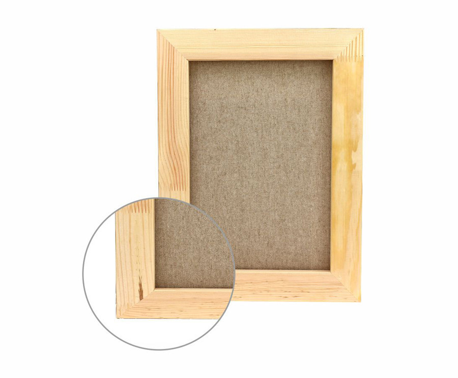 Подрамник 50×70 см модуль No0 среднее зерно акрил итальянского хлопка Unico Light 50×80 Київ - фото 3