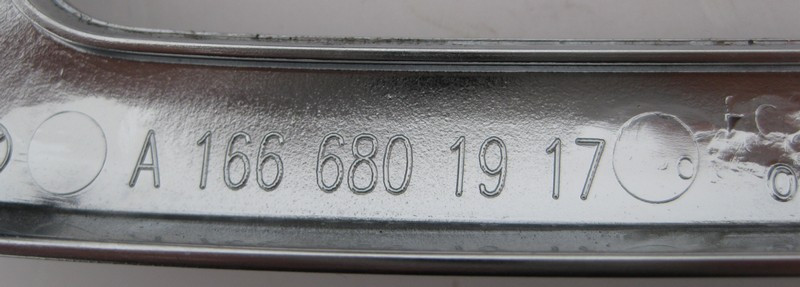 Mercedes-Benz  A1666801917 Рамка навколо аудіосистеми Соmand ML W166 GL X166 Одеса - фото 3
