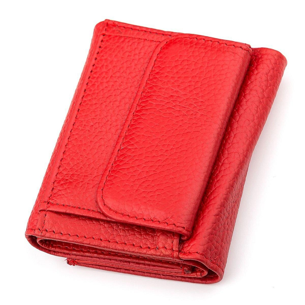 Гаманець ST Leather 18323 (ST440) дуже зручний жіночий Червоний Київ - фото 13