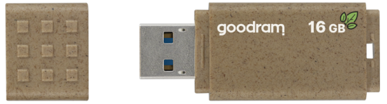Flash Drive Goodram UME3 16GB USB 3.2 Eco Friendly (UME3-0160EFR11) (7059538) Киев