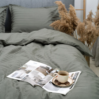 Постільна білизна Tiare 94 Сатин Страйп Кольоровий полуторний (94_Stripe_pl) Вінниця - фото 2