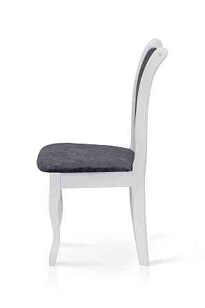 Стілець Лорд, білий/сіра тканина (Вавилон 66) Київ