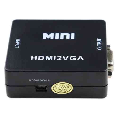 Конвертер HDMI – VGA, відео, аудіо, 1080p Вінниця