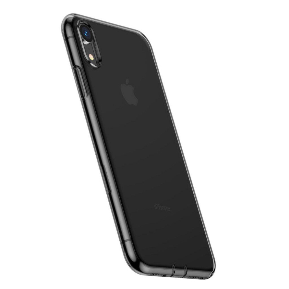 Чохол Baseus для iPhone Xr Simplicity Прозорий Чорний (ARAPIPH61-A01) Київ - фото 4