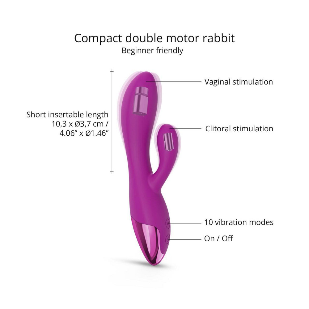 Вібратор-кролик Love To Love FUNKY BUNNY - SWEET ORCHID Sex Aura Київ - фото 2