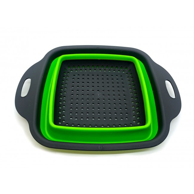 Друшляк складаний з ручками з силікону Київ - фото 5