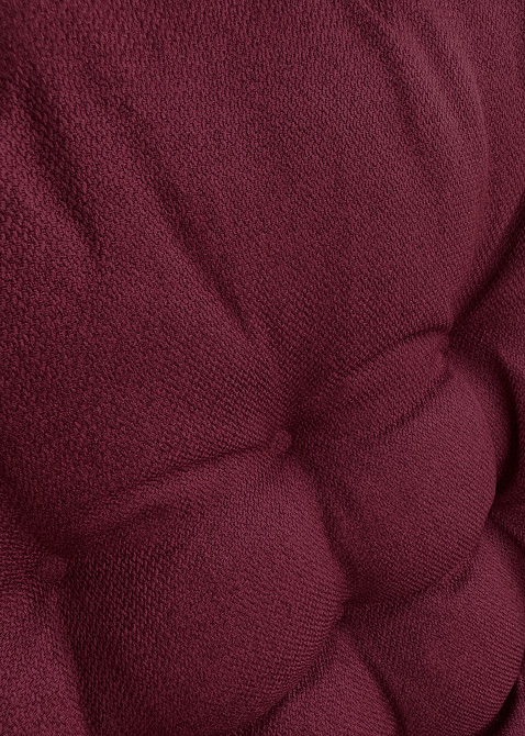 Подушка для стульев (50x50х8 см) Decorator Мальмо цвет бордовый 84-184 Киев - изображение 8