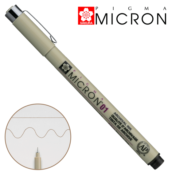 Лінер PIGMA MICRON (0.1) 0,25мм Сепія Sakura Київ