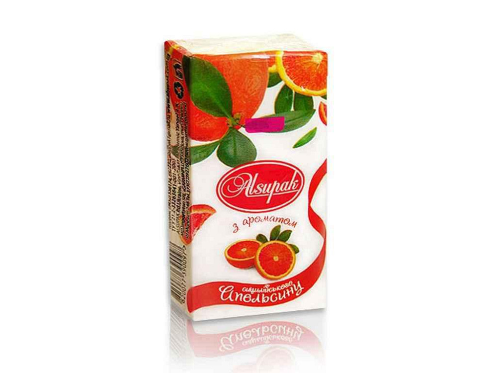 Носовые платинки 10шт аромат Сицилийский апельсин (10 пач/1 упаковка) ТМ Алсу-Пак Solmir Киев - изображение 1