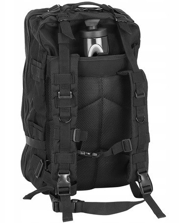 Тактический Рюкзак 38 литров многофункциональный 5 отделений Trizand (8919) Black Нововолынск - изображение 8