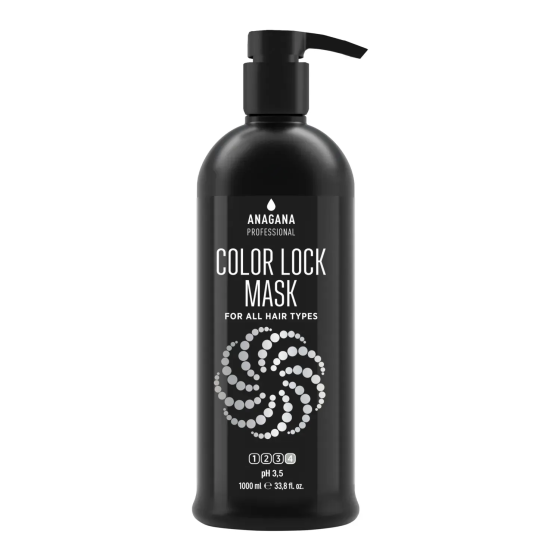 Маска закрепления цвета для всех типов волос COLOR LOCK MASK ANAGANA 1000 мл Киев