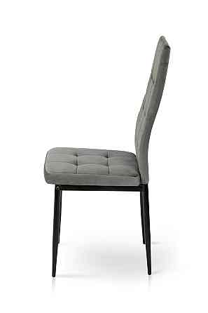 Стілець Айс, чорний/велюр графіт Київ