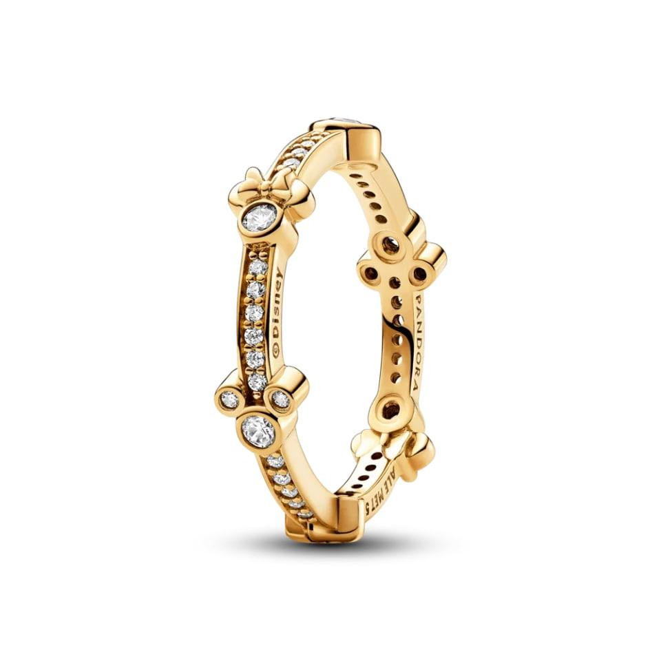 Срібна каблучка Пандора "Міккі та Мінні Маус" 162957C01 56 MasterSem Київ - фото 1