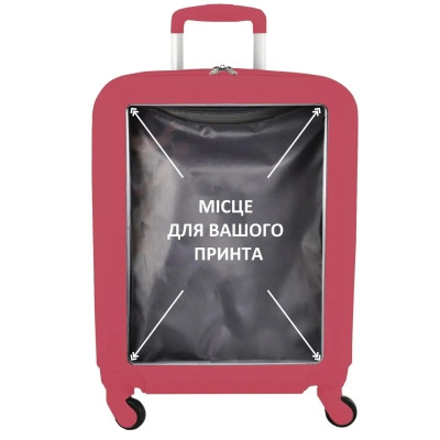 Чемодан Semi Line Прозора панель 20" S Червона (T5474-2) Винница - изображение 3