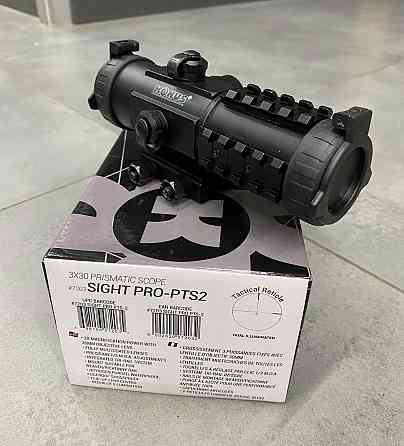 Коллиматорный прицел KONUS SIGHT-PRO PTS2 3x30 (призматический), 2.8 MOA, красная / синяя точка Solmir Киев
