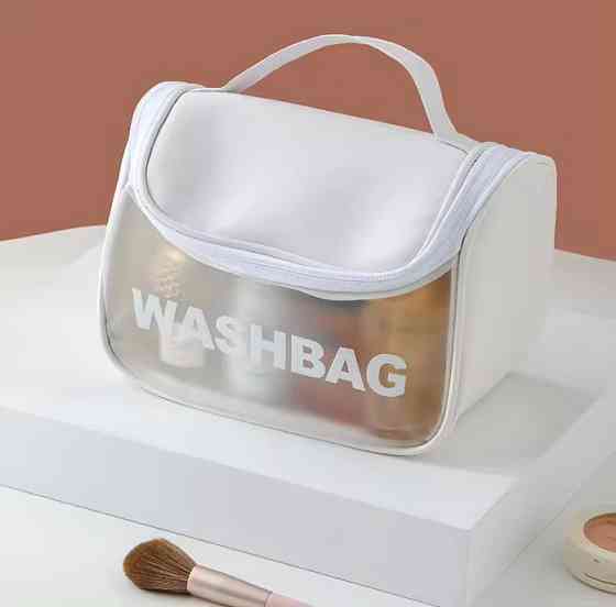 Косметичка,дорожная для путешествий органайзер для аксессуаров в ванную и душ,водонепроницаемый с ручкой Каменец-Подольский