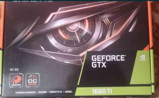 Видеокарта: GeForce GTX 1660 Ti. Киев