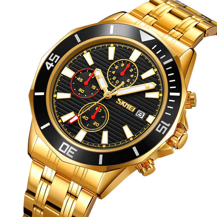 Годинник наручний чоловічий SKMEI 9335GDBK RH-32 Львів - фото 2