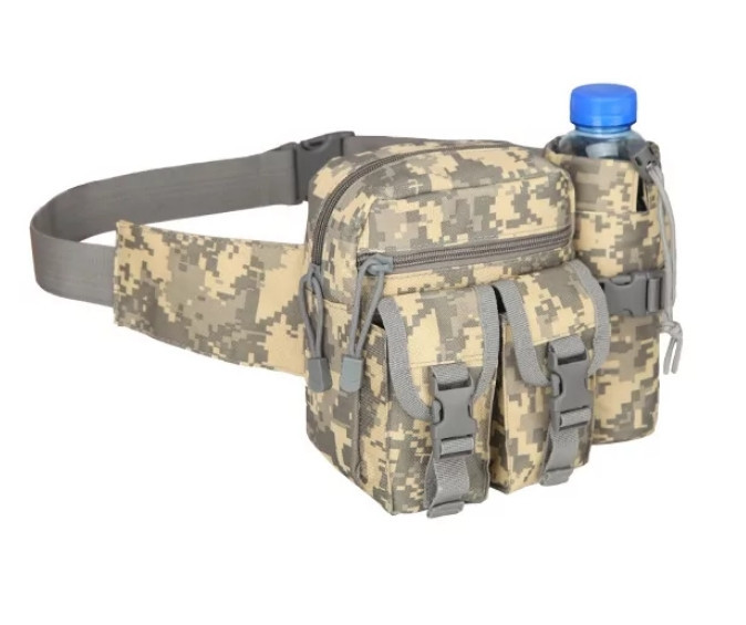 Поясная армейская сумка с карманом для бутылки воды Винница - изображение 1
