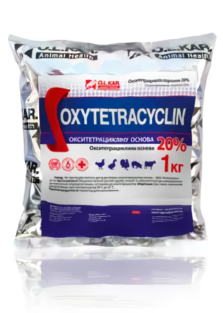 Окситетрациклин основа 20% 1кг O.L.KAR. Винница