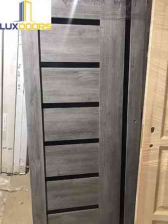 Двери Bianca Ясень Дымчастый BLK Полотно, покрытие eco-tex Киев