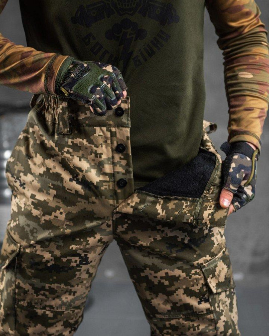 Зимові тактичні штани tamus ВТ7008 Одеса - фото 4