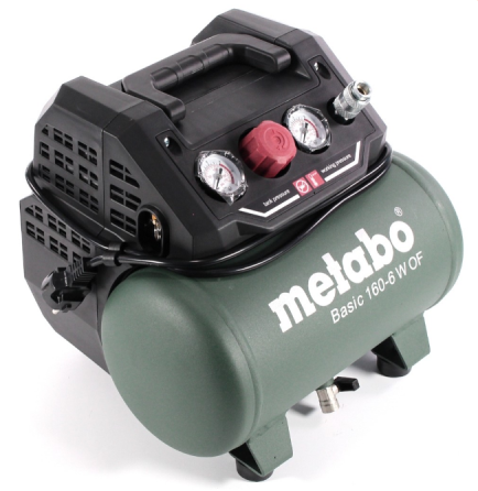 Компресор переносний Metabo Basic 160-6 W OF (601501000): 160 л/хв., 900Вт, 6 бар Київ