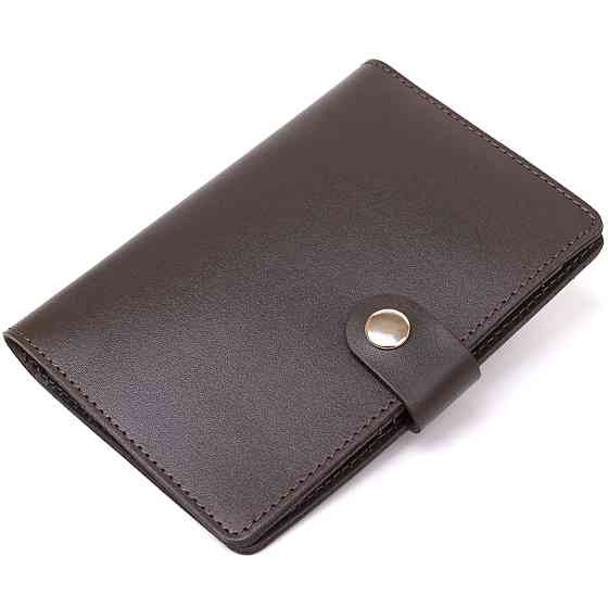 Мужской тревел-кейс из натуральной кожи Shvigel 16525 Коричневый Киев