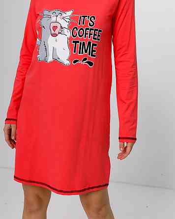 Туніка з довгим рукавом Nicoletta 83611 S, Кораловий Київ