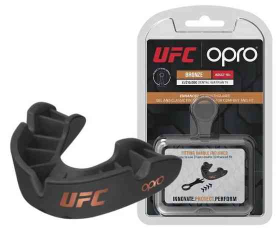 Капа OPRO Bronze UFC Hologram Black Луцк