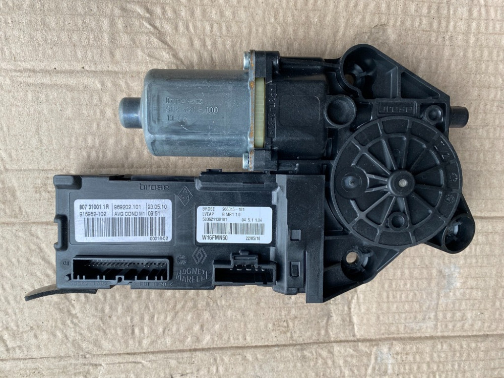 Моторчик склопідйомника передній лівий Renault Scenic III 2009-2016 (807310011R) Ковель - фото 2