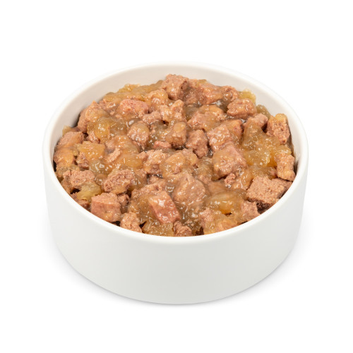 Вологий корм для собак Pet Chef шматочки в желе М ясний мікс 415 г Київ - фото 2