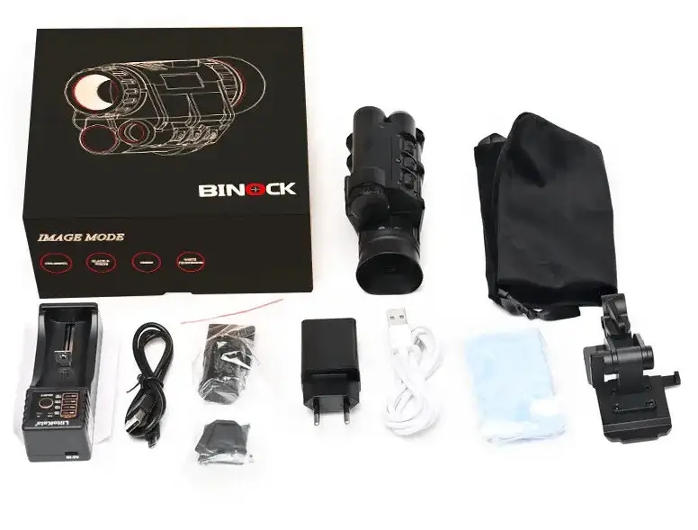 Прилад монокуляр нічного бачення NVG30 Wi-Fi 940nm + кріплення на шолом + акумулятор Вінниця - фото 8