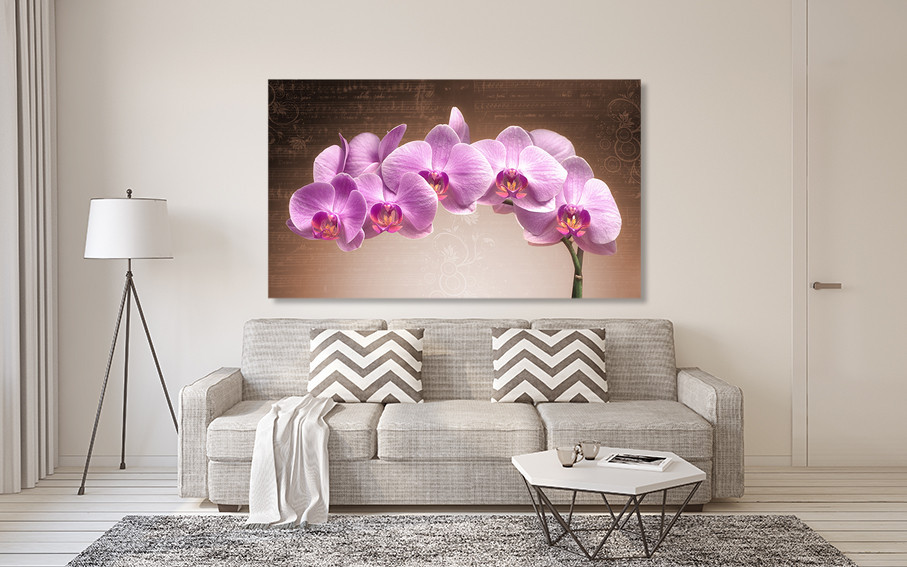 Модульная картина в гостиную / спальню Орхідея    MLP_103 60x100 см Киев - изображение 2