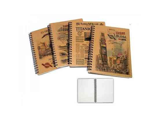 Записна книжка на спір. KRAFT В6, 96 арк. нелін. KR6196 ТМ ОФОРТ Solmir Київ